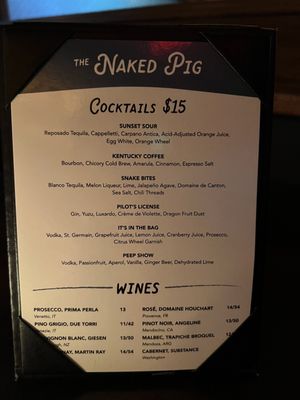 Menu photo 8 The Naked Pig New York, NY Menu photo 8 The Naked Pig New York, NY