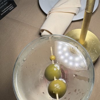 Crown Providence - Dirty Martini - Mediterranean Near Me - Providence, Rhode Island