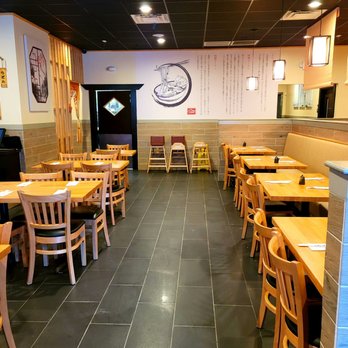Michi Ramen - June 2021: Center dining section. Booths to the right. - Ramen Near Me - Tampa, Florida Michi Ramen - June 2021: Center dining section. Booths to the right. - Ramen Near Me - Tampa, Florida