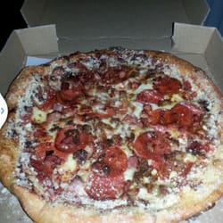 Revolution Pizza - The best pizza I've had ever! Cheesy but not greasy like Angela Mia. Loads of pizza options and great wings.