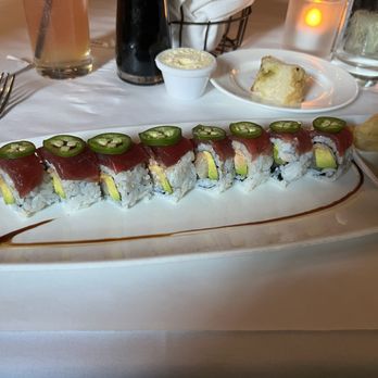 Docks Oyster Bar - Midtown East, NYC - Spicy Hamachi Roll - Seafood Near Me - New York, New York