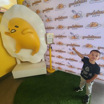 Gudetama Cafe - So many pic ops - Cafes Near Me - Buena Park, California