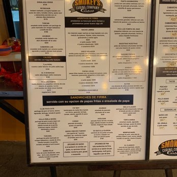 Smokey's - Appetizers and sandwiches en español - Seafood Near Me - Tijuana, BCS Smokey's - Appetizers and sandwiches en español - Seafood Near Me - Tijuana, BCS