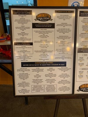Menu photo 4 Smokey's Tijuana, BCS Menu photo 4 Smokey's Tijuana, BCS