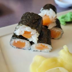 Haru Sushi Teriyaki Wok - Salmon roll