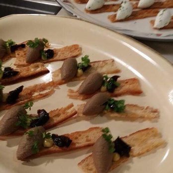 To Dine For Catering - Liver mousse and whipped goat cheese - Caterers Near Me - Portland, Oregon To Dine For Catering - Liver mousse and whipped goat cheese - Caterers Near Me - Portland, Oregon