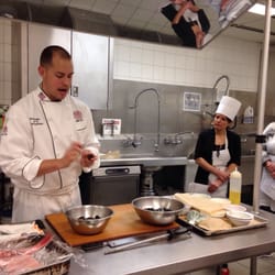 Kendall College - Chef Brian showing us the ins and outs of seafood cooking and preparation.