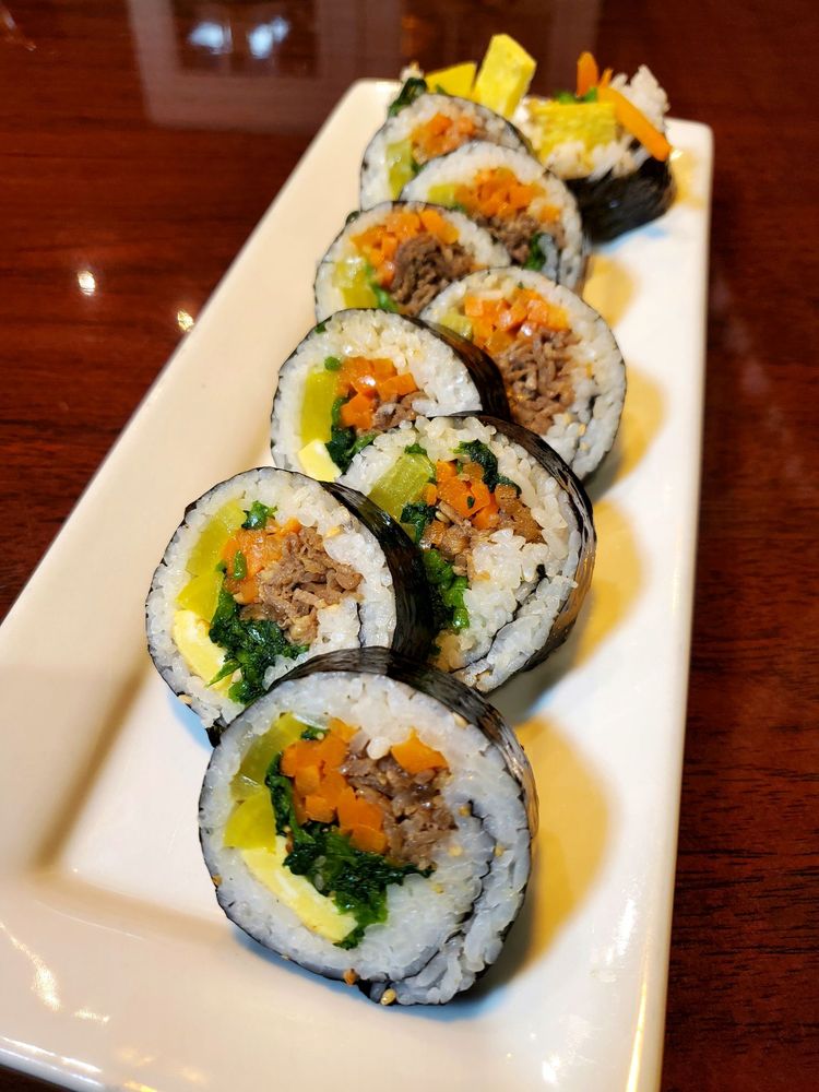 Food from Hansang Korean Restaurant