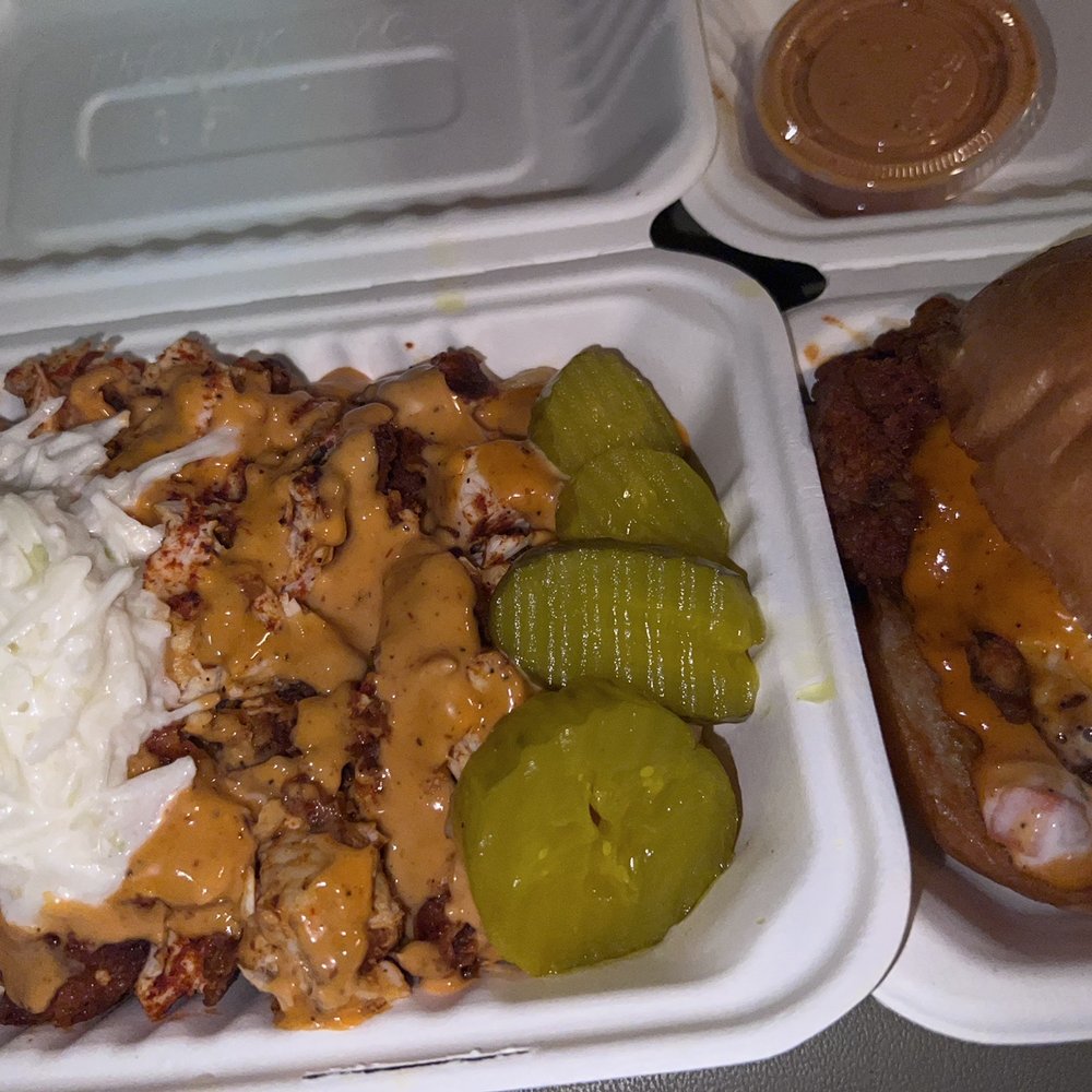 Birdies Hot Chicken - Bird in a Bun Signature Fries - Chicken Shop Near Me - Brooklyn, New York Birdies Hot Chicken - Bird in a Bun Signature Fries - Chicken Shop Near Me - Brooklyn, New York