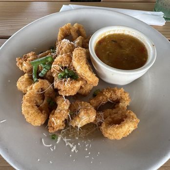 The Conch House Restaurant - Banana Pepper Calamari - Caribbean Near Me - Saint Augustine, Florida
