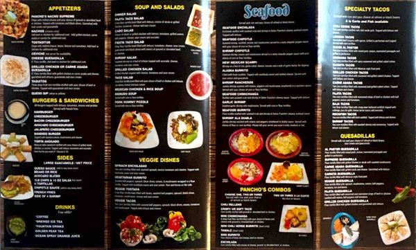 Menu photo 2 Señor Pancho's Soldotna, AK