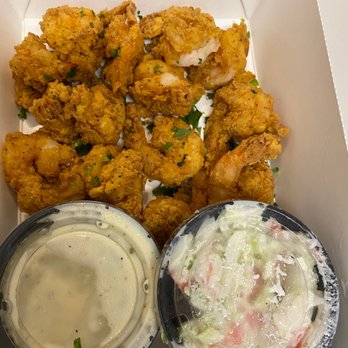 Mr.Shrimp Chicken & Seafood - Fried Shrimp with Krab Salad and Tartar sauce - Cajun/Creole Near Me - Pembroke Pines, Florida Mr.Shrimp Chicken & Seafood - Fried Shrimp with Krab Salad and Tartar sauce - Cajun/Creole Near Me - Pembroke Pines, Florida