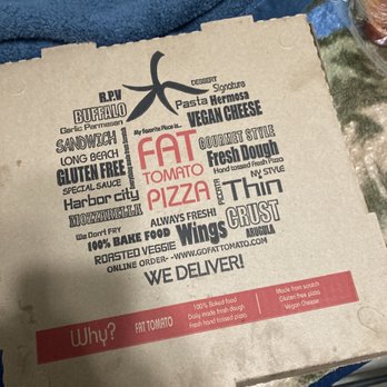 Fat Tomato Pizza - Pizza Box - Pizza Near Me - Long Beach, California Fat Tomato Pizza - Pizza Box - Pizza Near Me - Long Beach, California