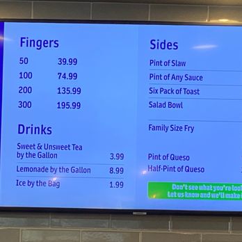 Foosackly’s - Menu is posted above the cashier - Chicken Shop Near Me - Auburn, Alabama Foosackly’s - Menu is posted above the cashier - Chicken Shop Near Me - Auburn, Alabama