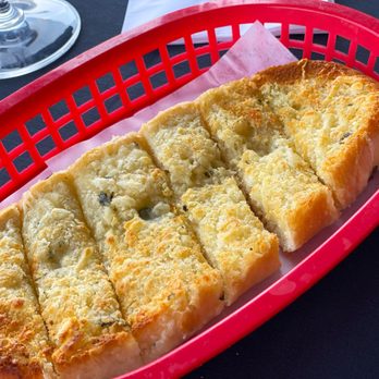 Uricchio's Trattoria - Cheesy Bread (yum) - Italian Near Me - Bakersfield, California Uricchio's Trattoria - Cheesy Bread (yum) - Italian Near Me - Bakersfield, California