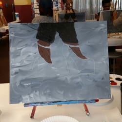 Painting with a Twist - Walk by Faith class