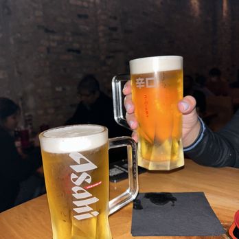 RAMEN-SAN - asahi cold draft beers - Ramen Near Me - Chicago, Illinois RAMEN-SAN - asahi cold draft beers - Ramen Near Me - Chicago, Illinois
