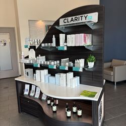 Hand & Stone Massage and Facial Spa - Products on display