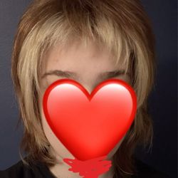 Twisted Scissors - Hair ~5 days after appointment