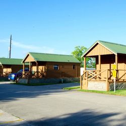 Houston East RV Resort - Lodges, rented nightly, weekly or monthly.