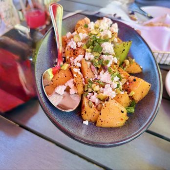 Spread Kitchen - MELON SALAD W CHILIES, FETA & PISTACHIOS - Lebanese Near Me - Sonoma, California Spread Kitchen - MELON SALAD W CHILIES, FETA & PISTACHIOS - Lebanese Near Me - Sonoma, California