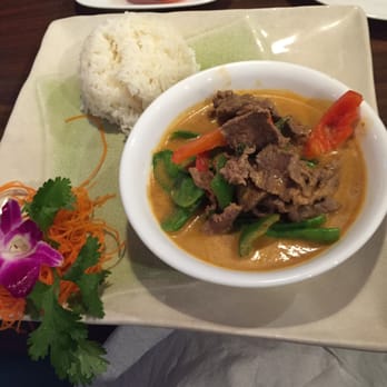 Thai Cafe - Beef panang - Thai Near Me - Orange Park, Florida