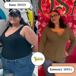 South Florida Weight Loss & Wellness - Vanessa has been with us for six months and has already lost 60+ pounds. Keep up the great work!