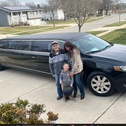 BlackCarIllinois - A birthday ride to remember!  Honored to make this special day extra memorable for a wonderful family. Thank you Serina!
