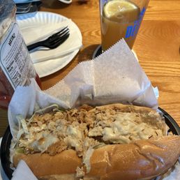 Chicken cheesesteak Chicken cheesesteak