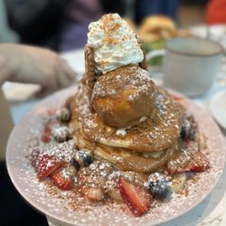 Eggstatic - Biscoff pancakes