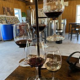 Wine tasting tower. Pretty cool.