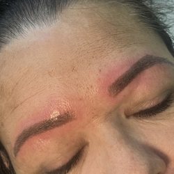 Blessed Ink - Megan made me feel beautiful with my eyebrows, it was always an insecurity for me to have light eyebrows and Megan helped me with my insecur