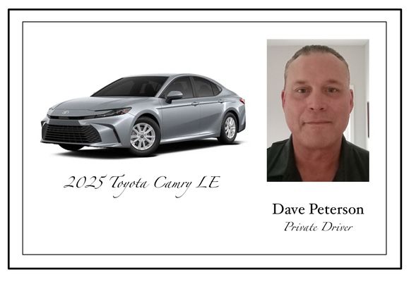 Airport Transportation - Please visit my website for a fair and accurate quote for your transportation needs.
Thank you
Dave
www.rideswithdave.com Airport Transportation - Please visit my website for a fair and accurate quote for your transportation needs.
Thank you
Dave
www.rideswithdave.com