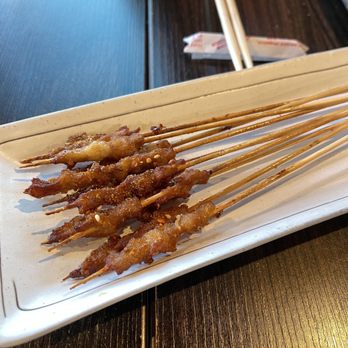 Kigawa Bistro - pork belly skewers, it is small - Sushi Bars Near Me - San Leandro, California Kigawa Bistro - pork belly skewers, it is small - Sushi Bars Near Me - San Leandro, California