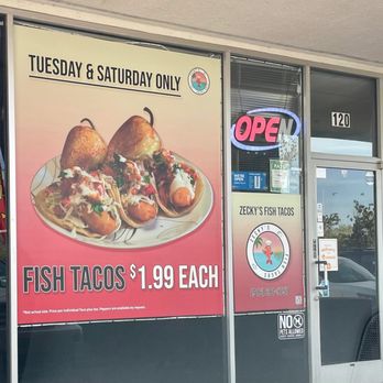 Zecky's Fish Tacos - 1.99 yes!!!!! - Tacos Near Me - Sacramento, California