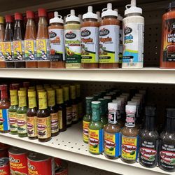 Tienda El Castillo - Hot sauce selection