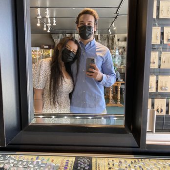 The Wishing Stone - Not being helped by a single soul in the EMPTY store but at least we got a photo - Jewelry Near Me - Edmonds, Washington