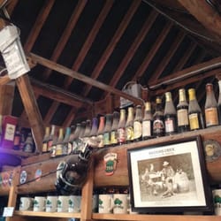 Hogs Back Brewery - Lots of (dusty) paraphernalia up in the eaves