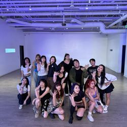 Recording #Gnarly by #KATSEYE at #DebutDanceDistrict! @BryantCabrera