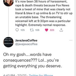 Java Java Coffee Company - Harassment