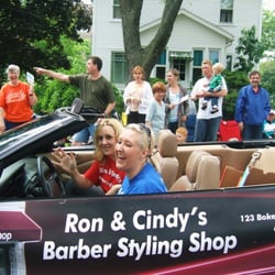 Ron & Cindy's Barber & Styling Shop - Cindy the owner & Ashly