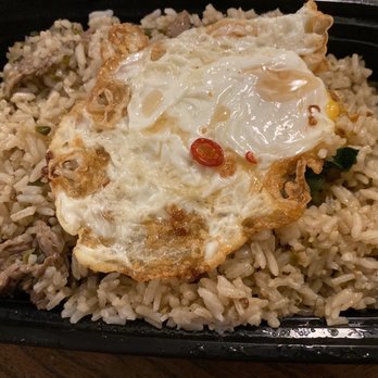 Bowl Thai - Thai basil fried rice, also the most bland fried rice I've ever had in my life. Could barely taste the basil... - Thai Near Me - Gardena, California