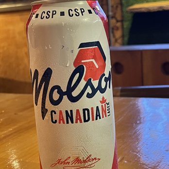 Snack Bar Saint-Jean - a can of molson canadian ale - Fast Food Near Me - Quebec City, Quebec Snack Bar Saint-Jean - a can of molson canadian ale - Fast Food Near Me - Quebec City, Quebec