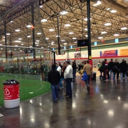 Inside from snack bar