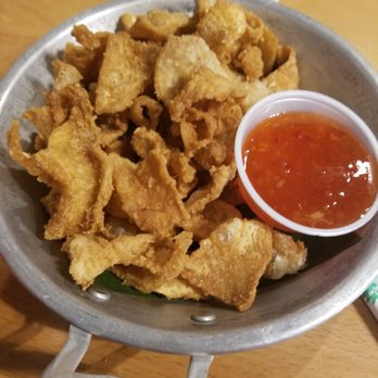 Too Thai Street Eats - Crispy chicken skin - Thai Near Me - Carrollton, Texas