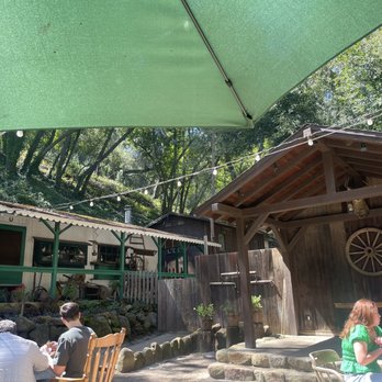 Cold Spring Tavern - Seating in the back - American Near Me - Santa Barbara, California