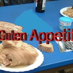 Feldküche Hoppenrade - Eisbein satt , guten Hunger