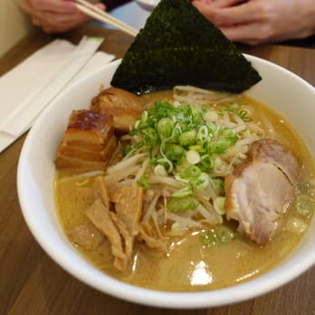 Ren's Ramen - sapporo style miso with fatty pork belly - Ramen Near Me - Wheaton, Maryland