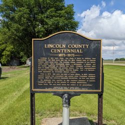 Lincoln County Centennial - Lincoln County Centennial Historical Marker, Tyler
