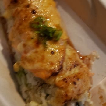 ROLLS N MORE - Baked salmon roll. Super good! - Asian Fusion Near Me - Rialto, California ROLLS N MORE - Baked salmon roll. Super good! - Asian Fusion Near Me - Rialto, California